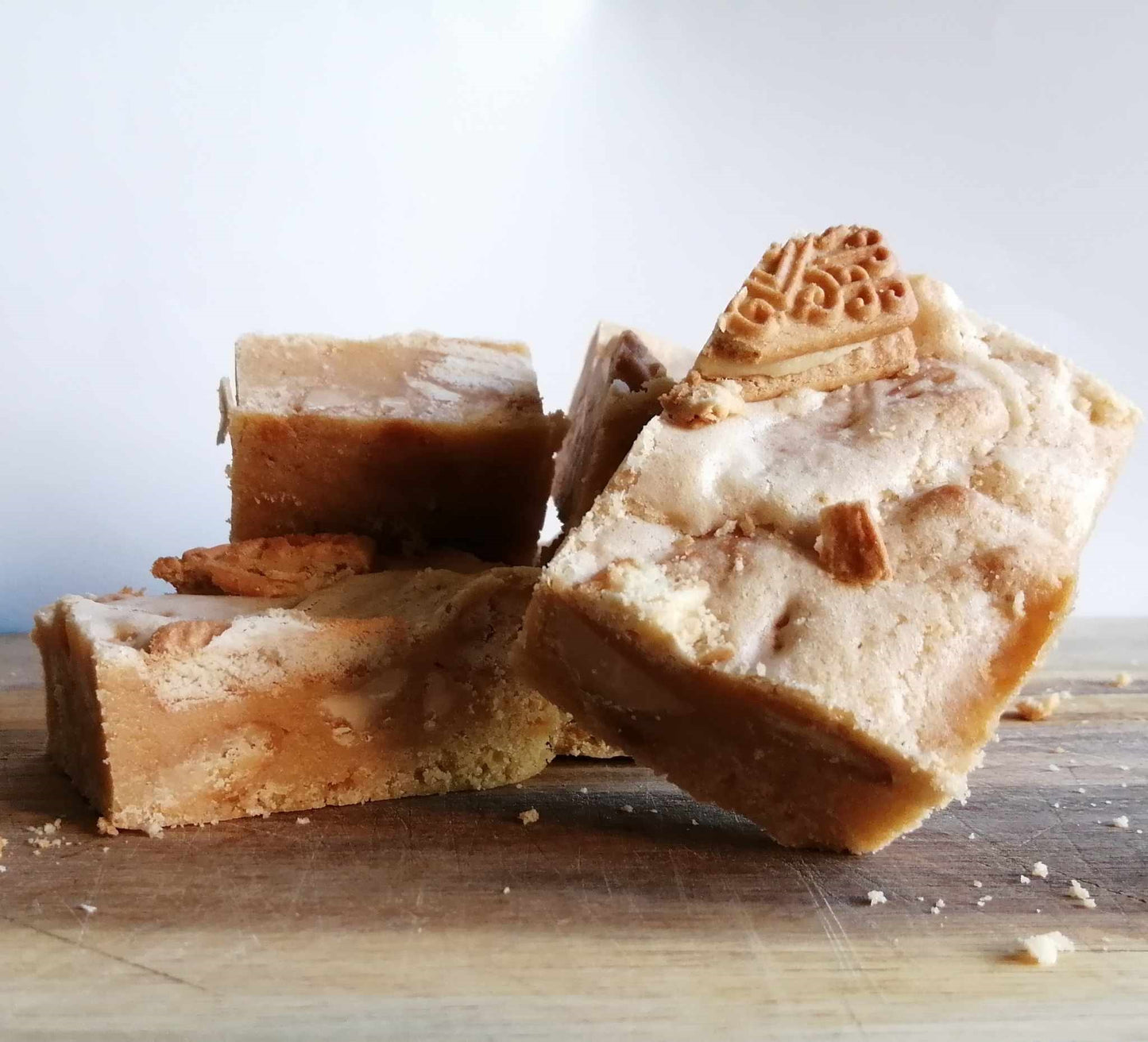 Custard Cream Blondie