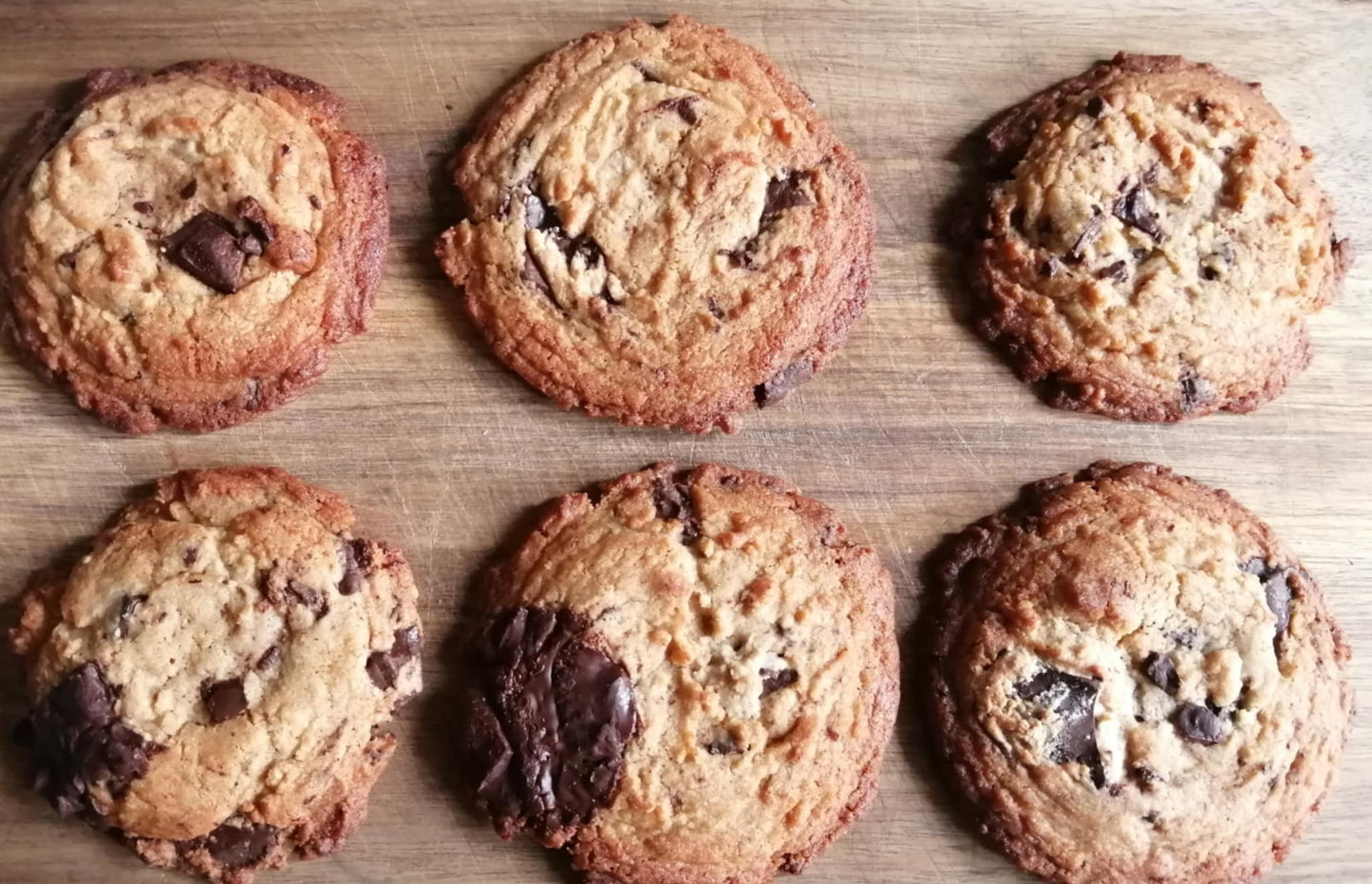 Dark chocolate & Miso cookies