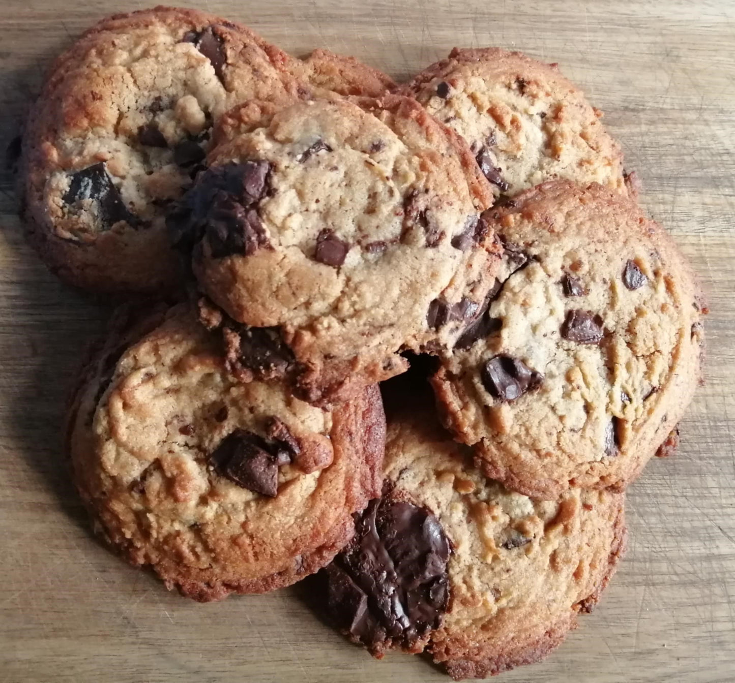 Dark chocolate & Miso cookies