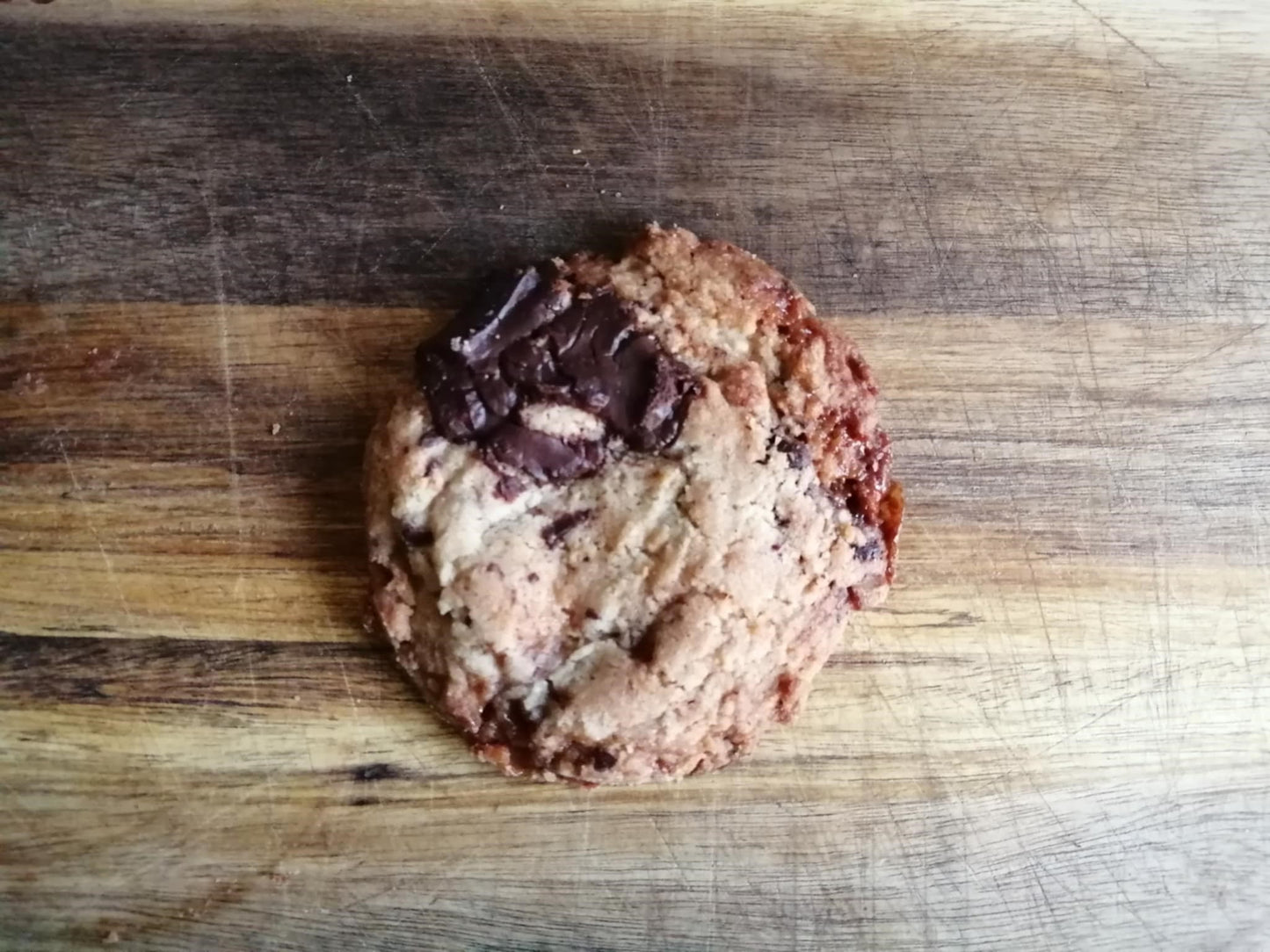Dark Chocolate & Toffee Cookies