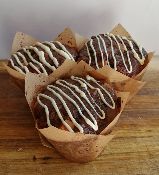 Triple Chocolate Muffins