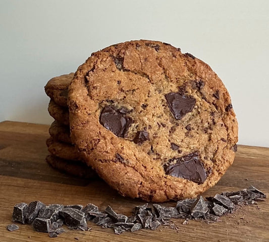 Dark chocolate & Miso cookies