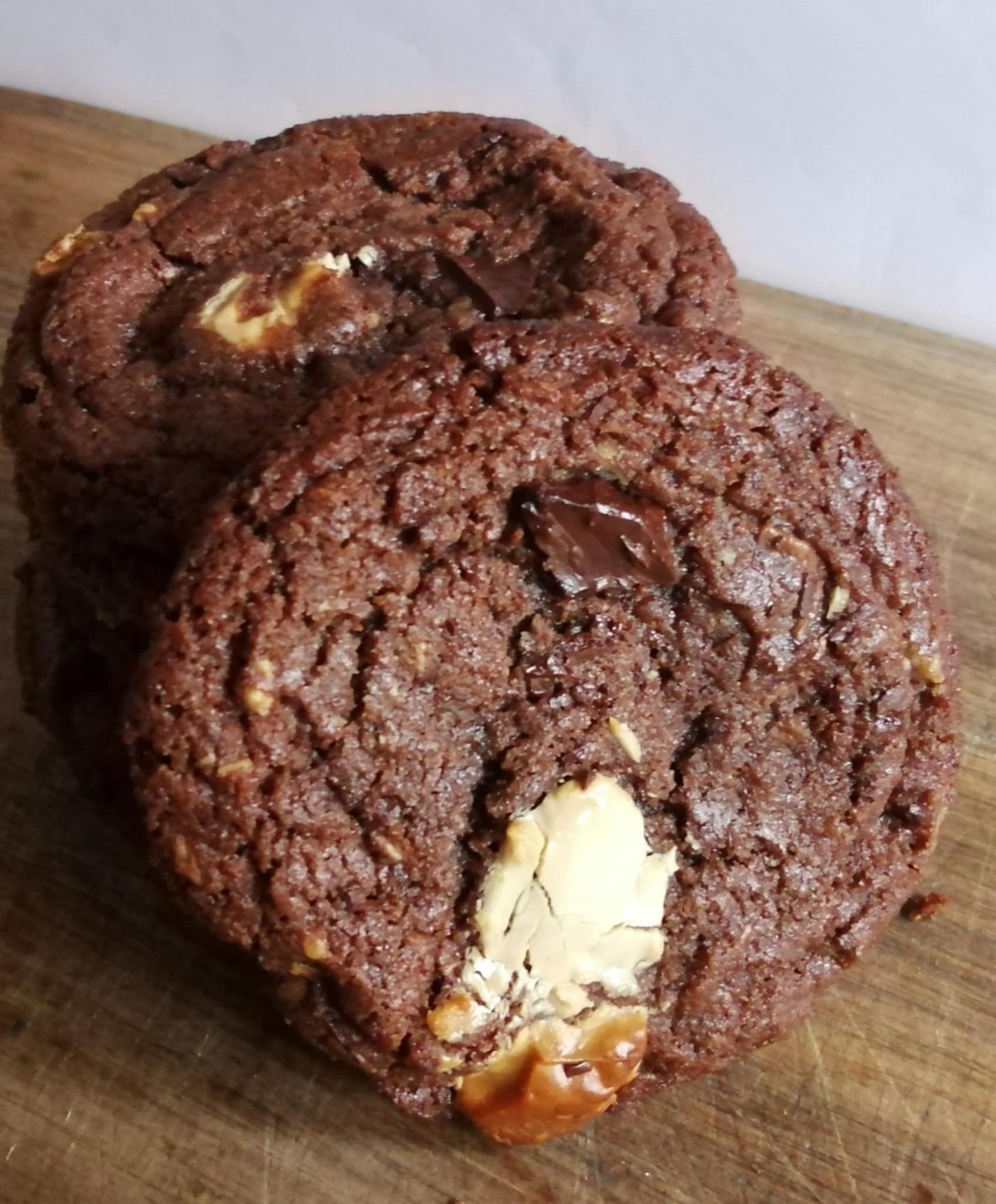 Dark chocolate & Miso cookies