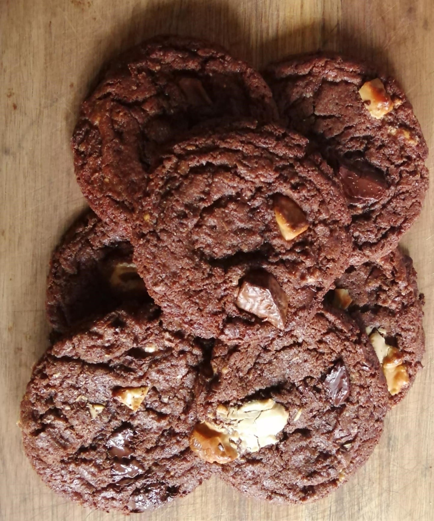 Triple Chocolate Cookies